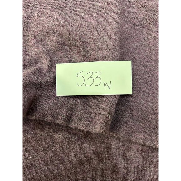 Moda International Purple Loose Fit Sweater Cashmere Blend Sz Small - Picture 8 of 8